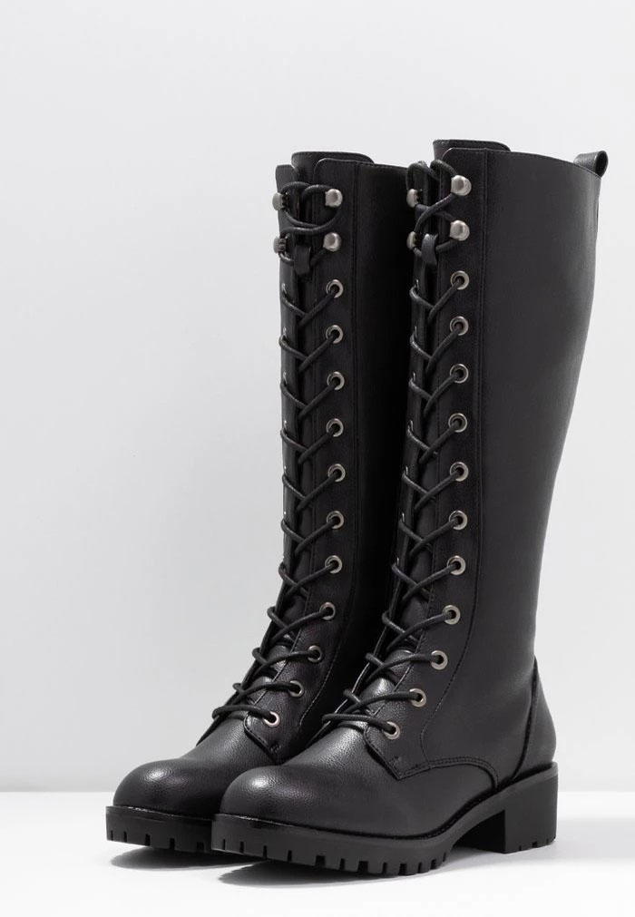 Botte ANNA FIELD Anna Field Lace-up Boots Noir Femme | UCW-3860238